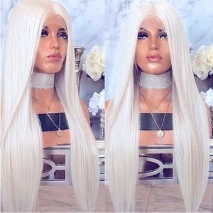 Platinum Blonde Chantiche Lace Front 24” Wig